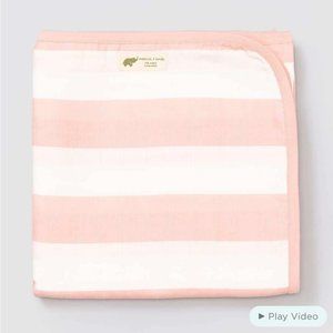 Monica and Andy Pink Always Blanket